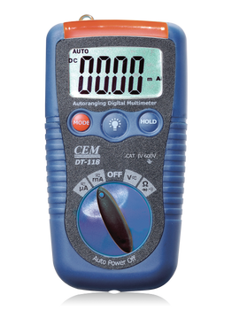 เครื่องมัลติมิเตอร์ดิจิตอล cem dt-116